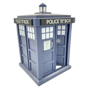 Doctor Who Tardis Ornament Police Public Call Box Kurt Adler Blue